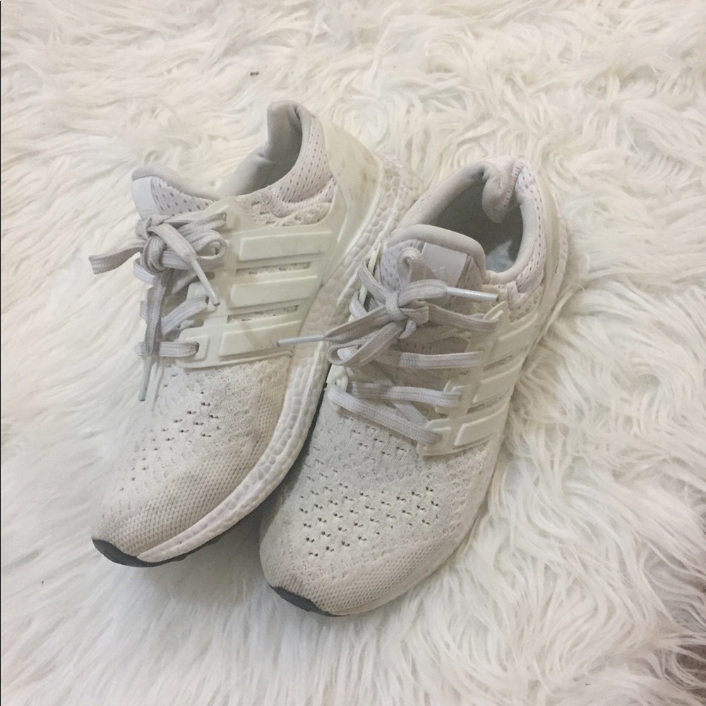 White Adidas Ultraboost